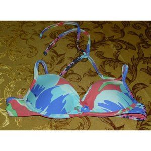 Bikini Top by Aerie La Hop Lun Women’s Swim Bikini Top Padded Bra Size 32A